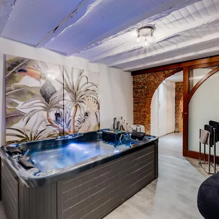 Daire Spacieux 90m2 Jacuzzi, Standing,bien-etre *
